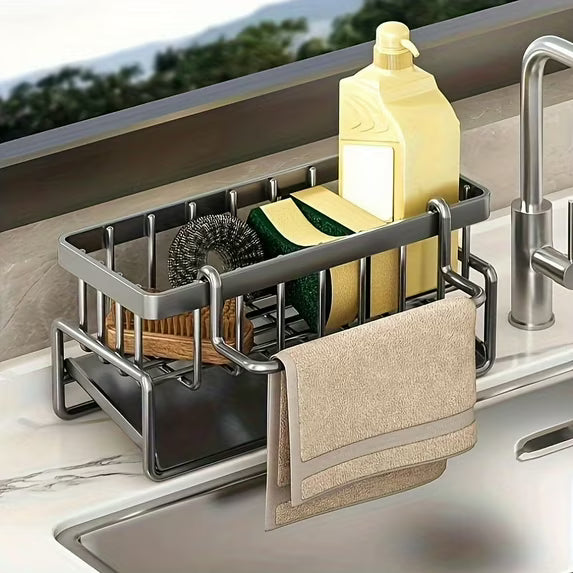 Sink Organizer Rack – Keep Your Sink Clean & Organized | Space Saving & Easy Storage