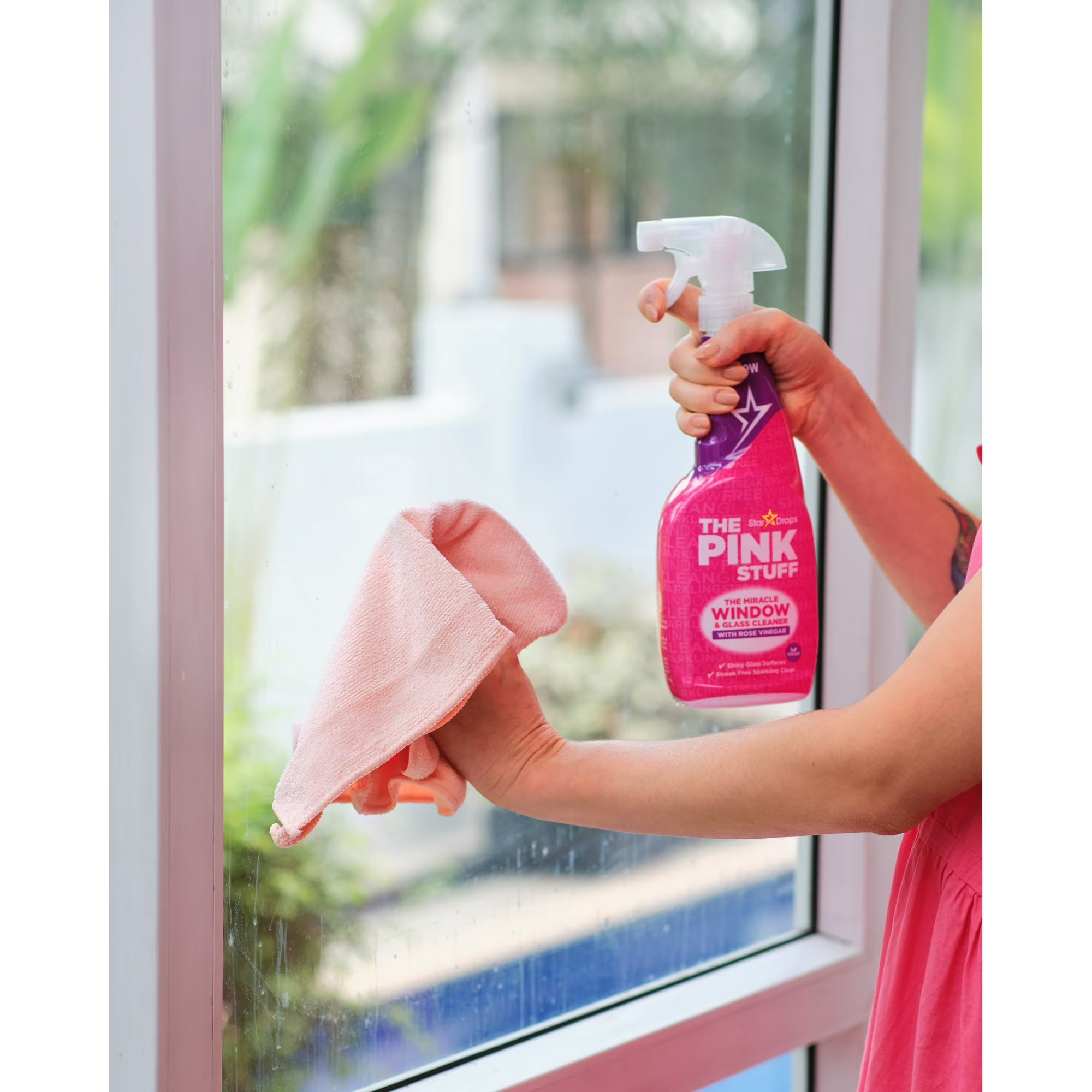 Glass Cleaner – Streak-Free Shine | Crystal Clear Windows & Mirrors in Seconds