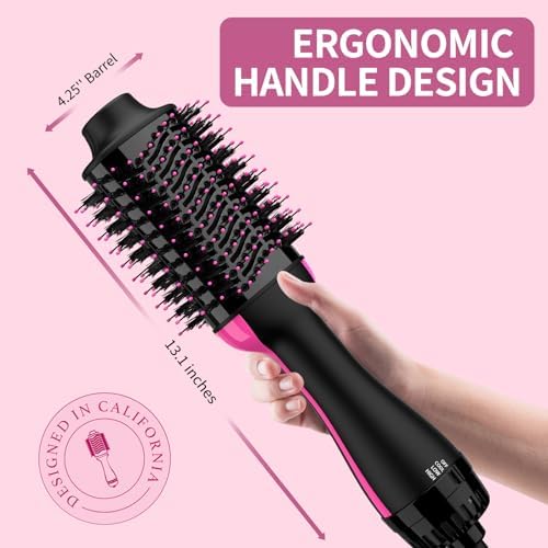2-in-1 Hair Dryer Brush β Dry, Smooth & Style in Minutes | Salon Look at Home