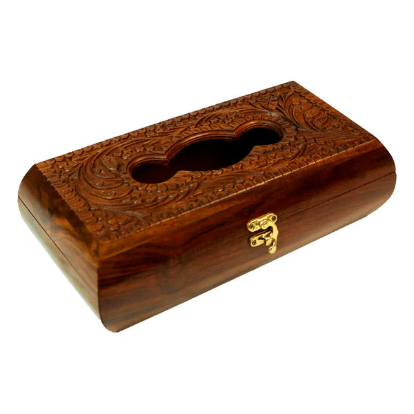 Wooden Tissue Box – Elegant & Modern Holder | Keep Your Space Clean & Stylish