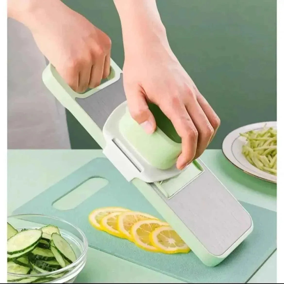 5-in-1 Vegetable Cutter – Fast, Easy & Mess-Free Kitchen Prep