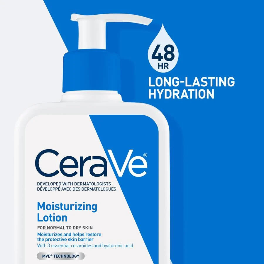 CeraVe Moisturizing Cream – Deep Hydration & Skin Barrier Repair | Soft, Smooth & Healthy Skin