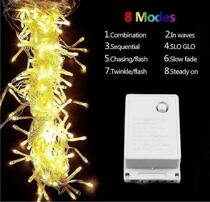 LED Fairy Lights – Warm & Cozy Room Decor | Create Aesthetic Vibes Instantly ✨