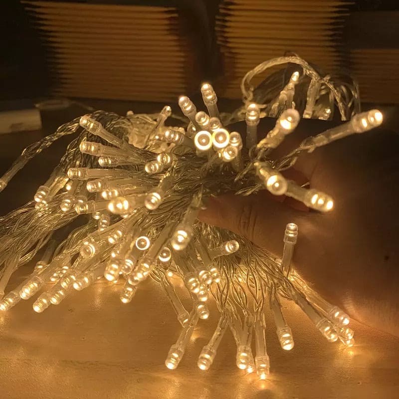 LED Fairy Lights – Warm & Cozy Room Decor | Create Aesthetic Vibes Instantly ✨