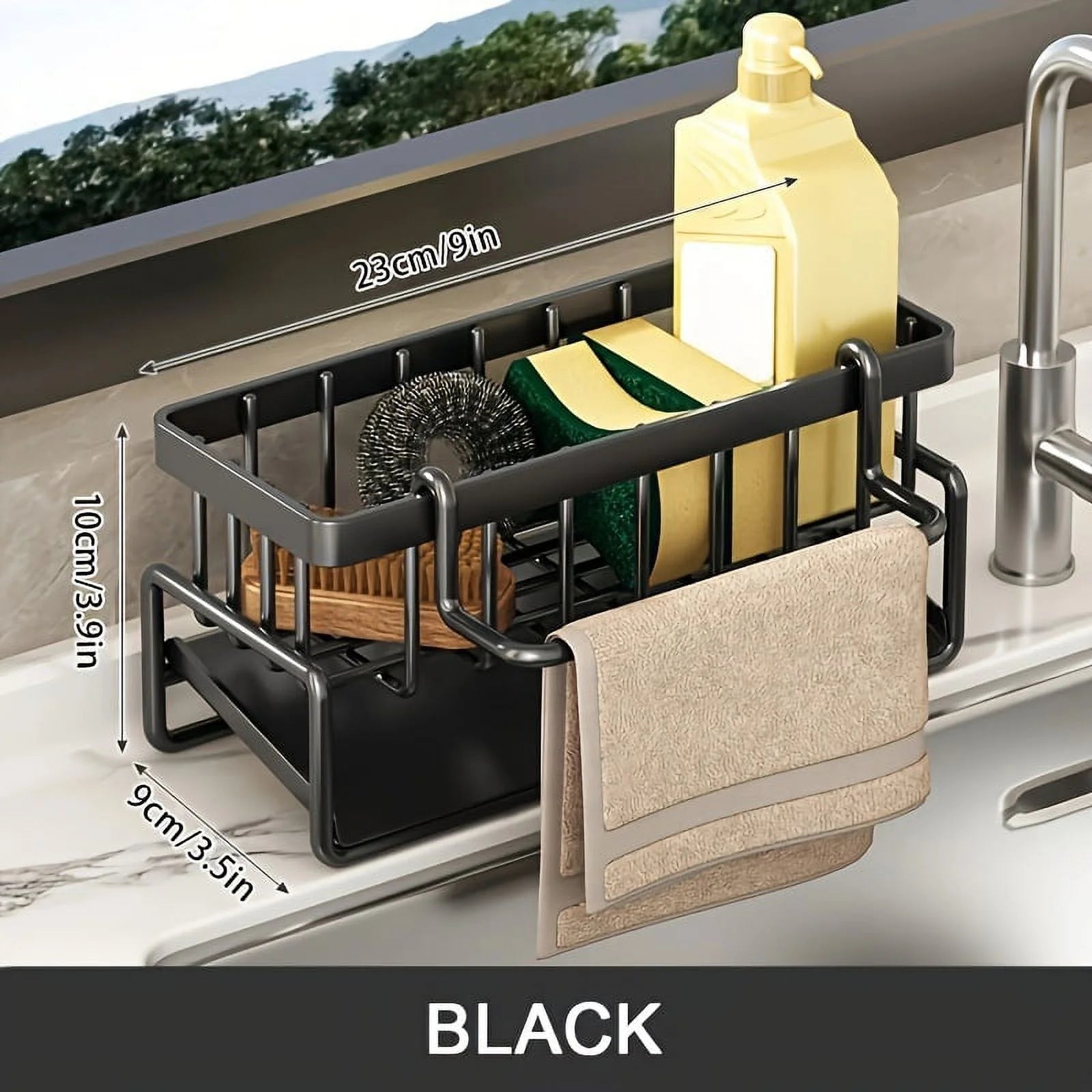 Sink Organizer Rack – Keep Your Sink Clean & Organized | Space Saving & Easy Storage