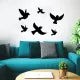3D Wooden Sparrow Wall Decor – Elegant & Aesthetic Design | Beautify Your Home Instantly