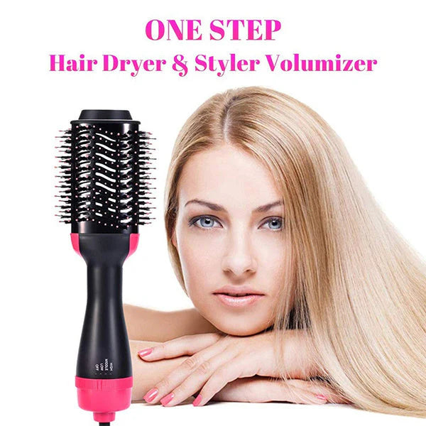 2-in-1 Hair Dryer Brush – Dry, Smooth & Style in Minutes | Salon Look at Home