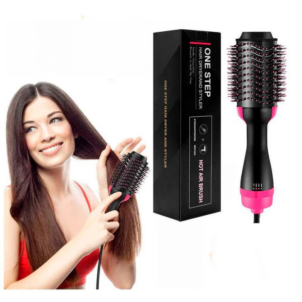 2-in-1 Hair Dryer Brush – Dry, Smooth & Style in Minutes | Salon Look at Home
