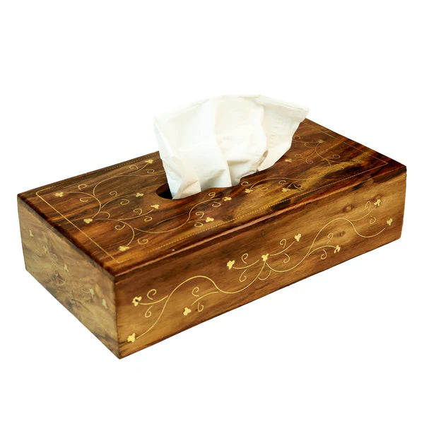 Wooden Tissue Box – Elegant & Modern Holder | Keep Your Space Clean & Stylish