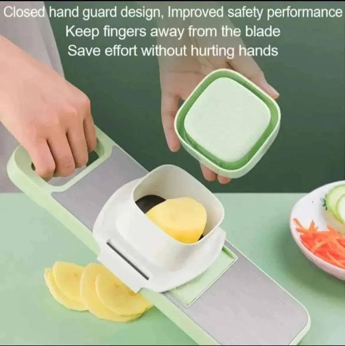 5-in-1 Vegetable Cutter – Fast, Easy & Mess-Free Kitchen Prep