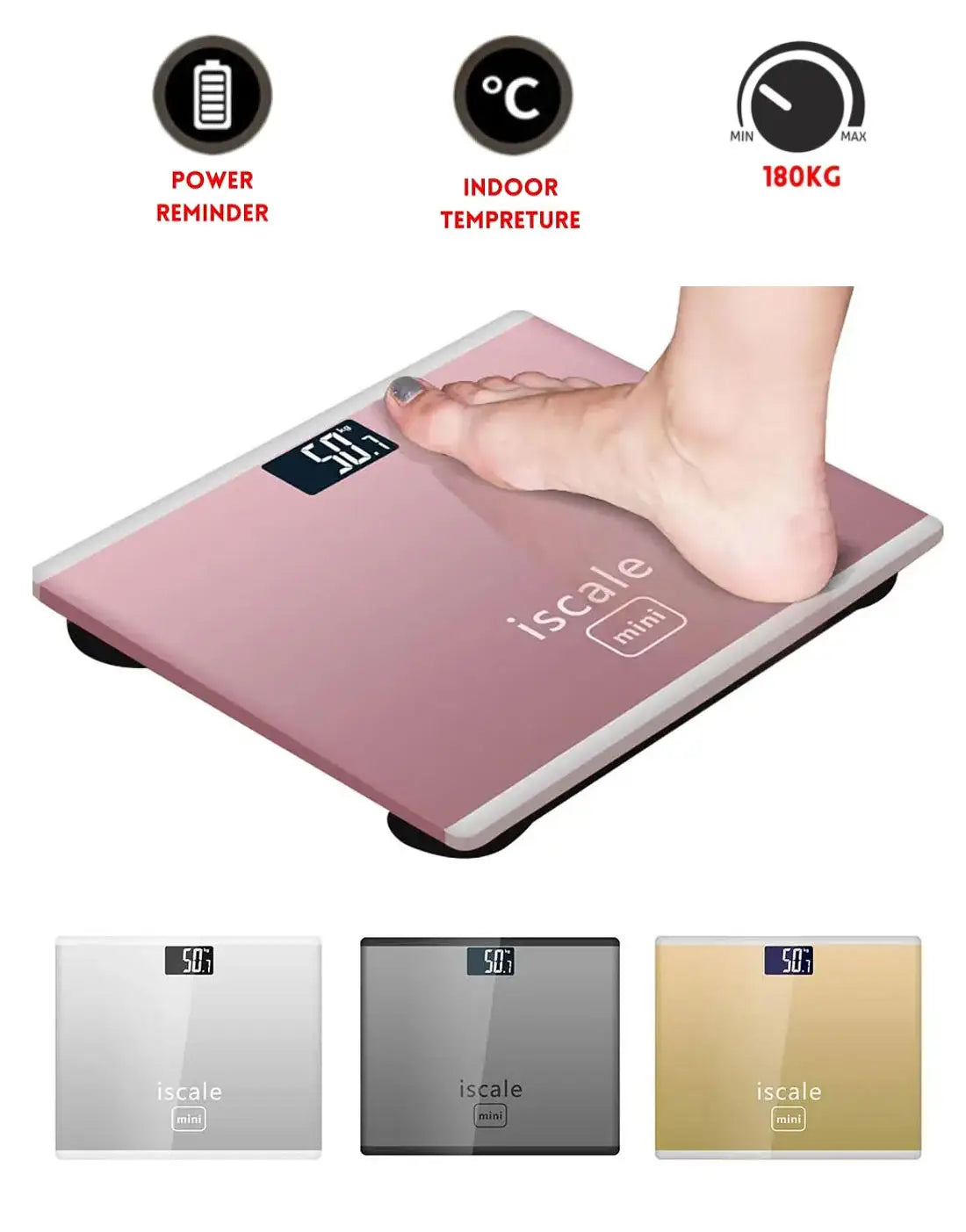 Digital Body Weight Scale – Accurate Smart Weighing | Track Your Fitness at Home