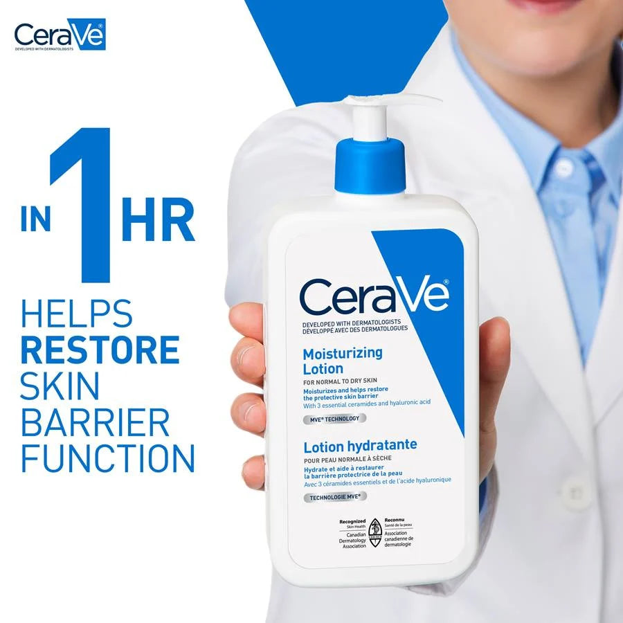CeraVe Moisturizing Cream – Deep Hydration & Skin Barrier Repair | Soft, Smooth & Healthy Skin
