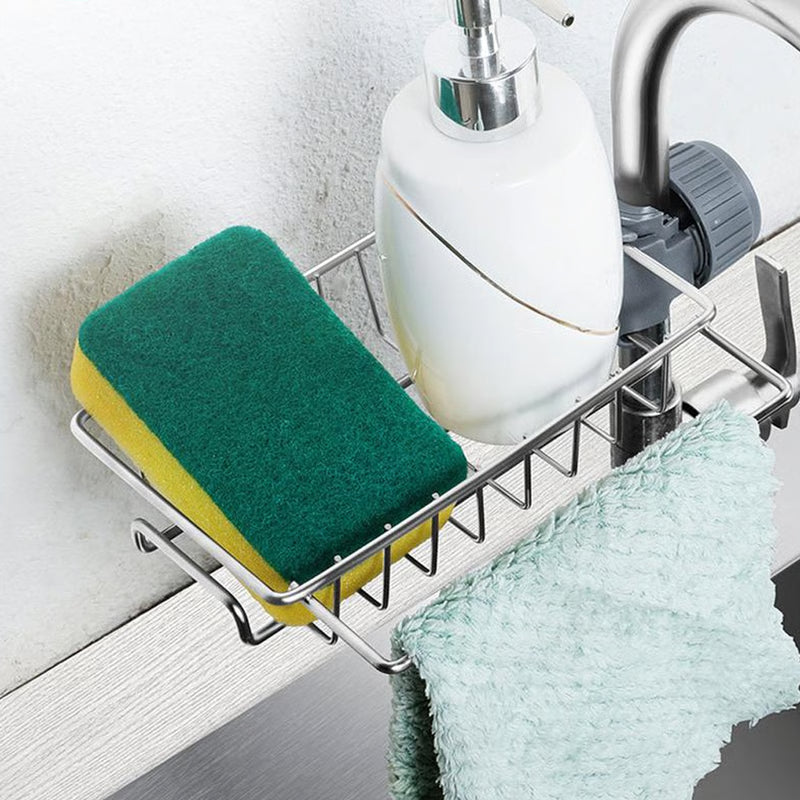Sink Organizer Rack – Keep Your Sink Clean & Organized | Space Saving & Easy Storage
