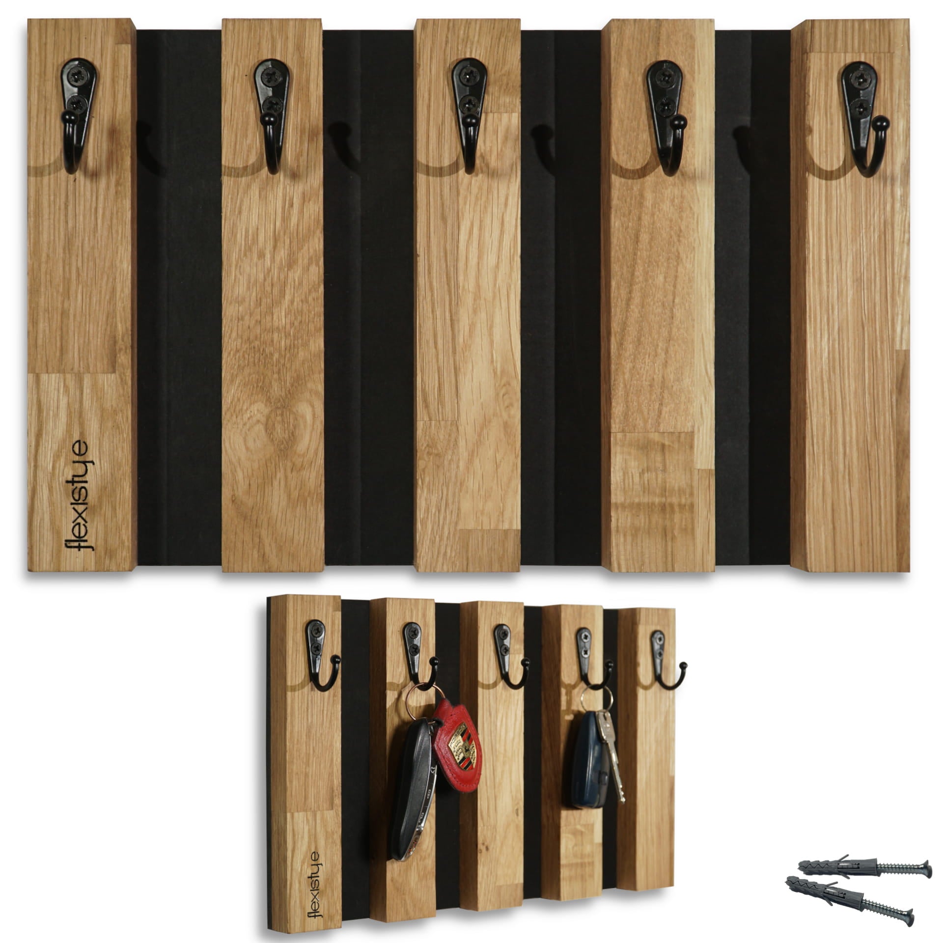 Wooden Key Holder – Stylish Wall Organizer | Keep Your Keys Safe & Organized